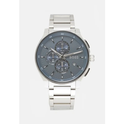 Abbildung von BOSS PEAK 2.0 Chronograph silvercoloured/blue, Herren, Größe: One Size, Silver coloured/blue