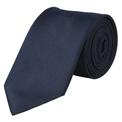 Abbildung von Jack &amp; Jones Jacsolid TIE Unisex Krawatte, Herren, Größe: One Size, Dark blue