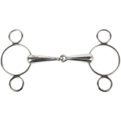 Abbildung von Harry&#039;s Horse Vierfachringtrense 2 zusätzliche Ringe 11.5