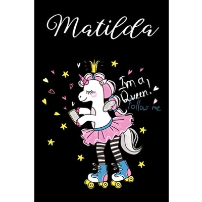 Abbildung von Matilda Notizbuch: Personalisiertes Geschenk, Individuelle Geschenkidee, Notizbuch mit 120 Seiten als Softcover, 6x9inches (ca. A5)