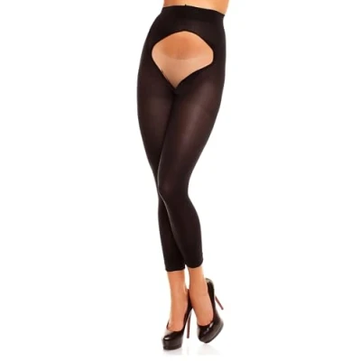 Abbildung von GLAMORY Damen Breeze 60 Leggings, Schwarz, 4XL (60 62)