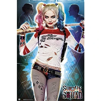 Abbildung von Grupo Erik Editores Suicide Squad Harley Quinn Daddys Lil Monster Poster,