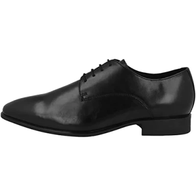 Abbildung von Geox UOMO HIGH LIFE BusinessSchnürer, Herren, Größe: 45, Black Leder