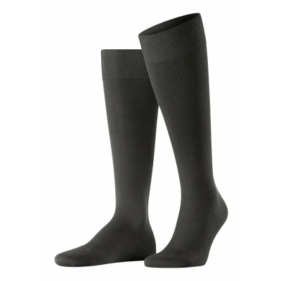 Abbildung von Falke Energizing Cotton Kneehigh Compression Kniestrümpfe, Herren, Größe: 45/46, Brown