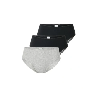 Abbildung von Schiesser 3PACK Brazilian Slip, Damen, Größe: 44, Sortiert