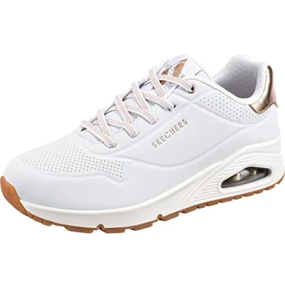 Abbildung von Skechers Sport UNO Sneaker low White/rose gold, Damen, Größe: 37.5, gold Schuhe
