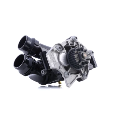 Abbildung von PIERBURG 7.07152.35.0 Wasserpumpe mit Temperaturgeber, Dichtung Thermostat, Kühlmittelregler mechanisch AUDI: A4 B8 Avant, Saloon