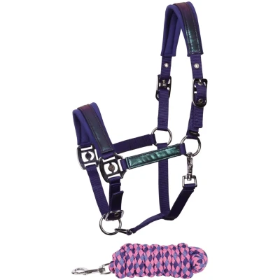 Abbildung von Harry&#039;s Horse Halfterset Diva Violet WisteriaVerkauft von Agradi