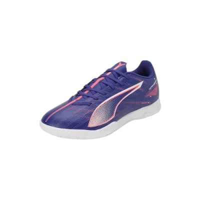 Abbildung von Puma Ultra 5 PLAY IT Fußballschuh Halle, Herren, Größe: 42.5, Lapis lazuli/white/sunset glow Schuhe