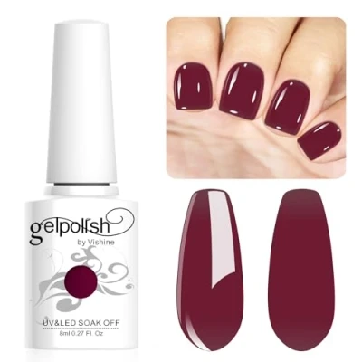 Abbildung von Vishine Gel Nagellack Soak Off UV LED Nagel Gellack für Nail Art Salon DIY zu Hause Starter Maniküre 8ml #1336