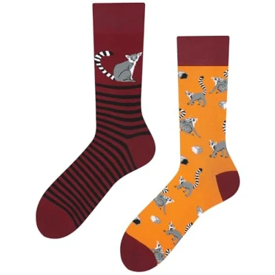 Abbildung von TODO Lustige Lemur Socken Damen und Herren, Tier Motiv (Socken Lustig 39 42)