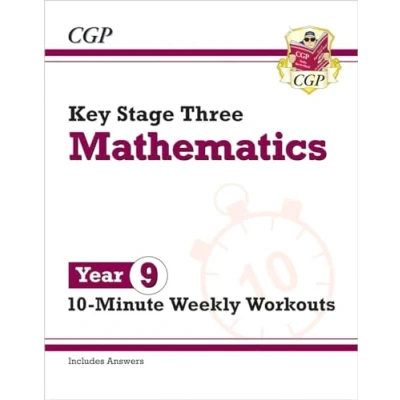 Abbildung von KS3 Year 9 Maths 10 Minute Weekly Workouts (CGP Tests)