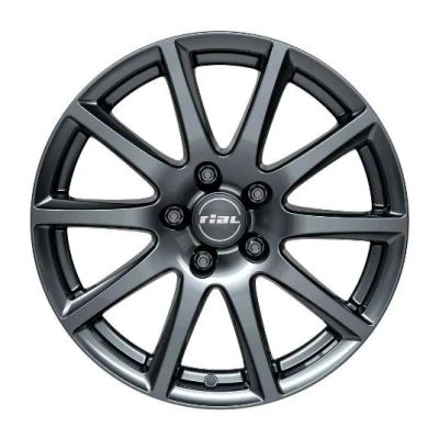 Abbildung von RIAL 5 loch 16Zoll 114.3mm Alufelge Milano titan MI65645B82 Felge