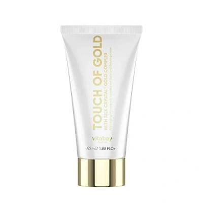 Abbildung von Vitabay Touch of Gold 20 PPM 50ml Anti Aging Creme mit kolloidalem und Seide Gegen Falten &amp; Altersflecken