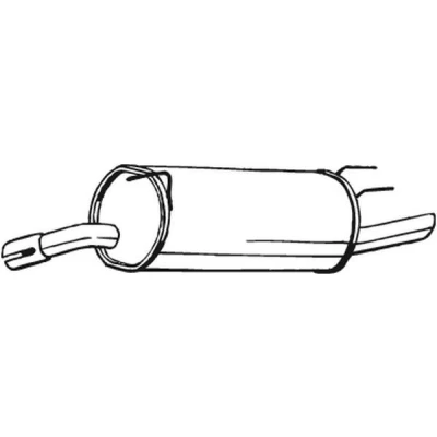 Abbildung von Endschalldämpfer BOSAL 185 157