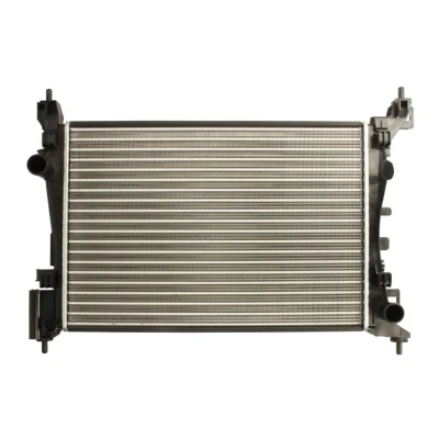 Abbildung von NRF 55340 Kühler, Motorkühlung Aluminium 540 375 26 Kühlrippen mechanisch gefügt FIAT: Qubo, Grande Punto Hatchback, III Hatchback