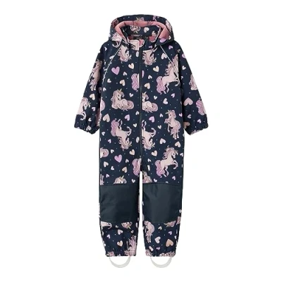 Abbildung von Name it NMFALFA08 SUIT Regenanzug für Kinder, Größe: 80, Dark sapphire