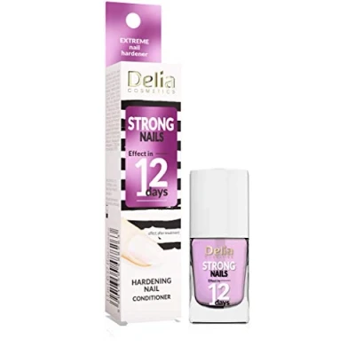 Abbildung von Delia Cosmetics Nagel Spülung Extremer Härter Pflegende Härtung und Verstärkung Glatte &amp; glänzende Nägel Express Ergebnis in 12 Tagen 11ml