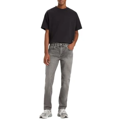 Abbildung von Levi&#039;s 502 Jeans Slim Fit, Herren, Größe: 40x32, Grey denim