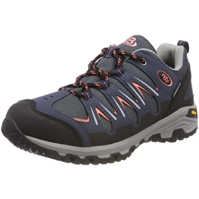 Abbildung von Brütting Damen Expedition Walkingschuhe, Blau Marine Schwarz Lachs Lachs, 40 EU