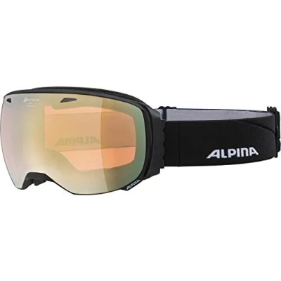 Abbildung von ALPINA BIG HORN Q LITE Verspiegelte, Kontrastverstärkende Skibrille Mit 100% UV Schutz Für Erwachsene