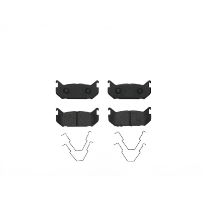 Abbildung von BREMBO P 24 036 Bremsbelagsatz exkl. Verschleißwarnkontakt mit Zubehör MAZDA: Xedos 6, 626 IV Saloon, MX 6