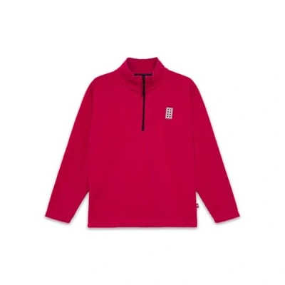 Abbildung von Kabooki LWSINCLAIR 702 Lego Fleece Pullover Für Kinder Größe: 128 Farbe: Dark Pink