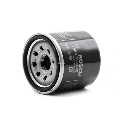 Abbildung von BOSCH 0 986 452 058 Ölfilter 3/4&quot; 16 UNF 2B Anschraubfilter SUZUKI: Baleno II Hatchback, SX4 S Cross, Splash, NISSAN: Pixo, DAEWOO: Kalos Hatchback