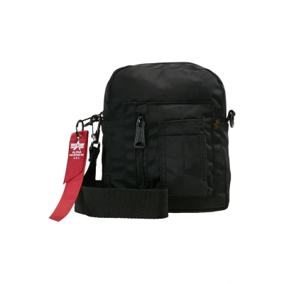 Abbildung von Alpha Industries CREW Carry BAG Umhängetasche, Größe: One Size, Black