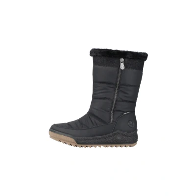 Abbildung von Rieker Damen Winterstiefel Y4765, Frauen Stiefel,gefüttert,Boots,Winterschuhe,uebergangsstiefel,uebergangsschuhe,warm,schwarz (00),38 EU / 5 UK