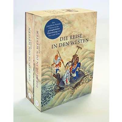 Abbildung von Die Reise in den Westen. Ein klassischer chinesischer Roman: Zwei Bände im offenen Schuber. Mit 100 Holzschnitten nach alten Ausgaben