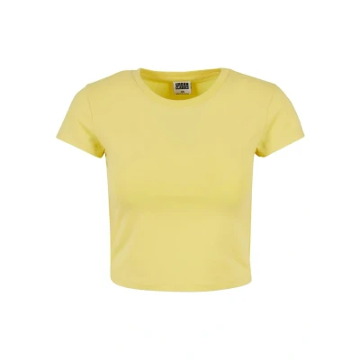 Abbildung von Urban Classics Stretch Jersey Cropped TEE Tshirt basic, Damen, Größe: 3XL, Vintagesun
