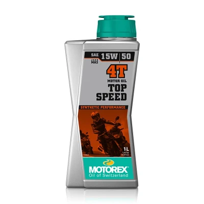 Abbildung von Motorex Top Speed 4T 15W 50 1l Motoröl 7611197013013