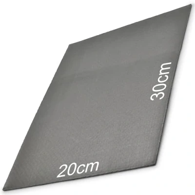 Abbildung von Easyboost Dichtungsbogen Dichtungsmaterial Metallgewebe Dicke 1,6mm 30x20cm für Zylinderkopf Auspuff Krümmer zum Ausschneiden Auto Motorrad Roller Rasenmäher Motorkettensäge Hohe Temperatur