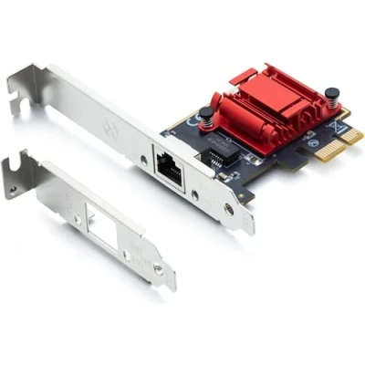 Abbildung von 10Gtek® 10/100/1000Mbps Gigabit Ethernet PCI Express NIC Netzwerkkarte mit Intel I210 Chip Server Converged Network Adapter Single RJ45 Port 2.1 X1 Compare to T1