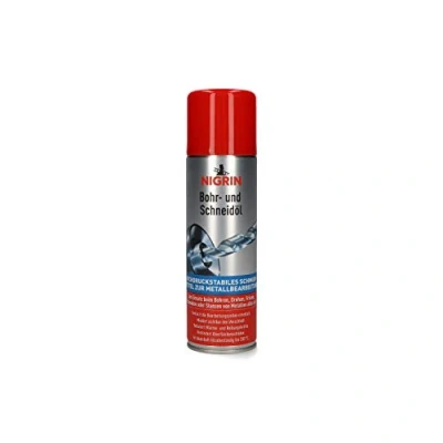 Abbildung von NIGRIN Bohr und Schneideöl, 250 ml, hochdruckstabiles, silikonfreies Schmiermittel, mindert sichtbar den Verschleiß