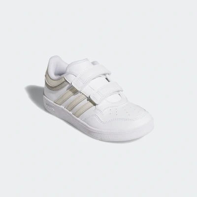 Abbildung von adidas Hoops 4.0 Shoes Sneaker, FTWR White/Orbit Grey/Grey Two, 32 EU