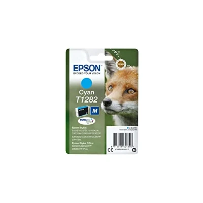 Abbildung von Epson Original T1282 Tinte Fuchs, S22 SX125 SX420W BX305F BX305FW SX130 SX440W SX435 SX235W, (cyan)