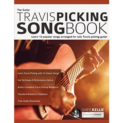 Abbildung von The guitar Travis picking Songbook: Learn 12 popular songs arranged for solo (Learn How to Play Country Guitar)