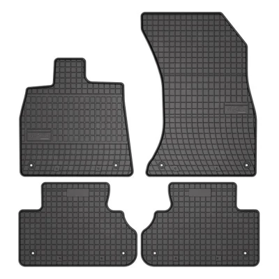 Abbildung von FROGUM 401754 Fußmattensatz Gummi vorne und hinten 4 schwarz Maßgefertigt AUDI: Q5
