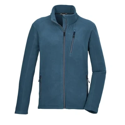 Abbildung von killtec Herren Fleecejacke mit Stehkragen KOW 84 MN FLC JCKT, stahlblau, XL, 41826 000