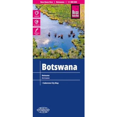 Abbildung von Reise Know How Botswana (1:1.000.000): reiß und wasserfest (world mapping project)