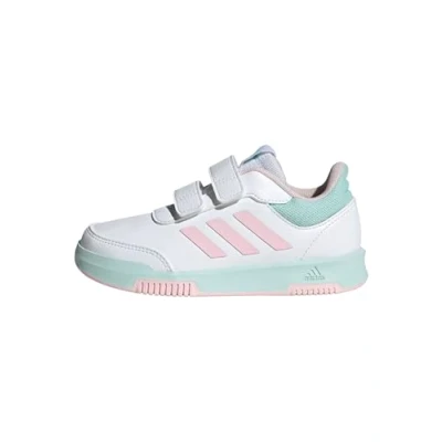 Abbildung von adidas Performance Tensaur Sport 2.0 Unisex Trainingsschuh für Kinder, Größe: 36, White/clear pink/semi flash aqua Schuhe