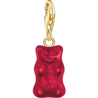 Abbildung von Thomas SABO Haribo BEAR Anhänger, Damen, Größe: One Size, Red