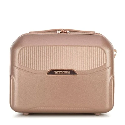 Abbildung von WITTCHEN Kosmetiktasche strapazierfähigem Polycarbonat Reißverschlussfach Gedämpftes Rosa