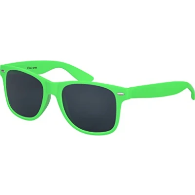 Abbildung von Balinco Sonnenbrille UV400 CAT 3 CE Rubber mit Federscharnier für Damen &amp; Herren (hellgrün smoke)