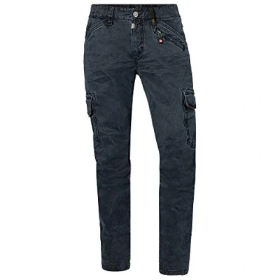 Abbildung von Timezone Herren Hose Regular Ben Cargo, Blau (Dark Night Blue 3115), W33/L34