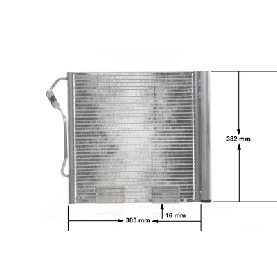 Abbildung von MAHLE ORIGINAL AC 451 000S Klimakondensator mit Trockner 14 11,0 347 SMART: City Coupe