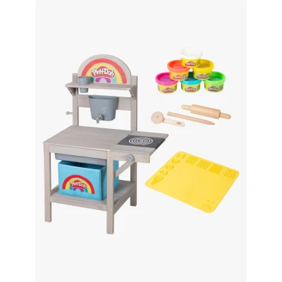 Abbildung von roba® Outdoor Spielküche »Play Doh«, inkl. Knete, 3D Kreativmatte; FSC® schützt Wald weltweit