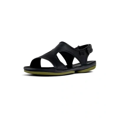 Abbildung von Camper Damen Right Nina K201645 T Strap Sandal, Schwarz 003, 38 EU